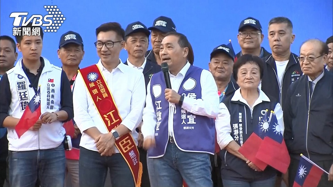 鄰居國外趕回來投票 侯友宜:為了不讓孩子上戰場
