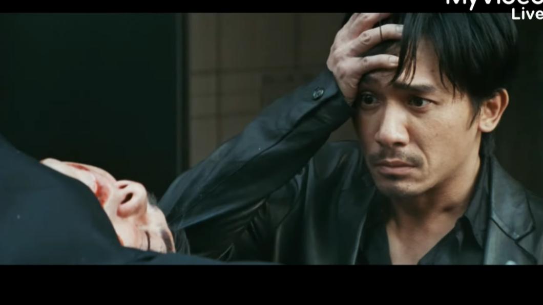 《無間道》裡的梁朝偉被剪進本屆金馬開幕片中。(圖/翻攝自MyVideo影音隨看YT頻道)