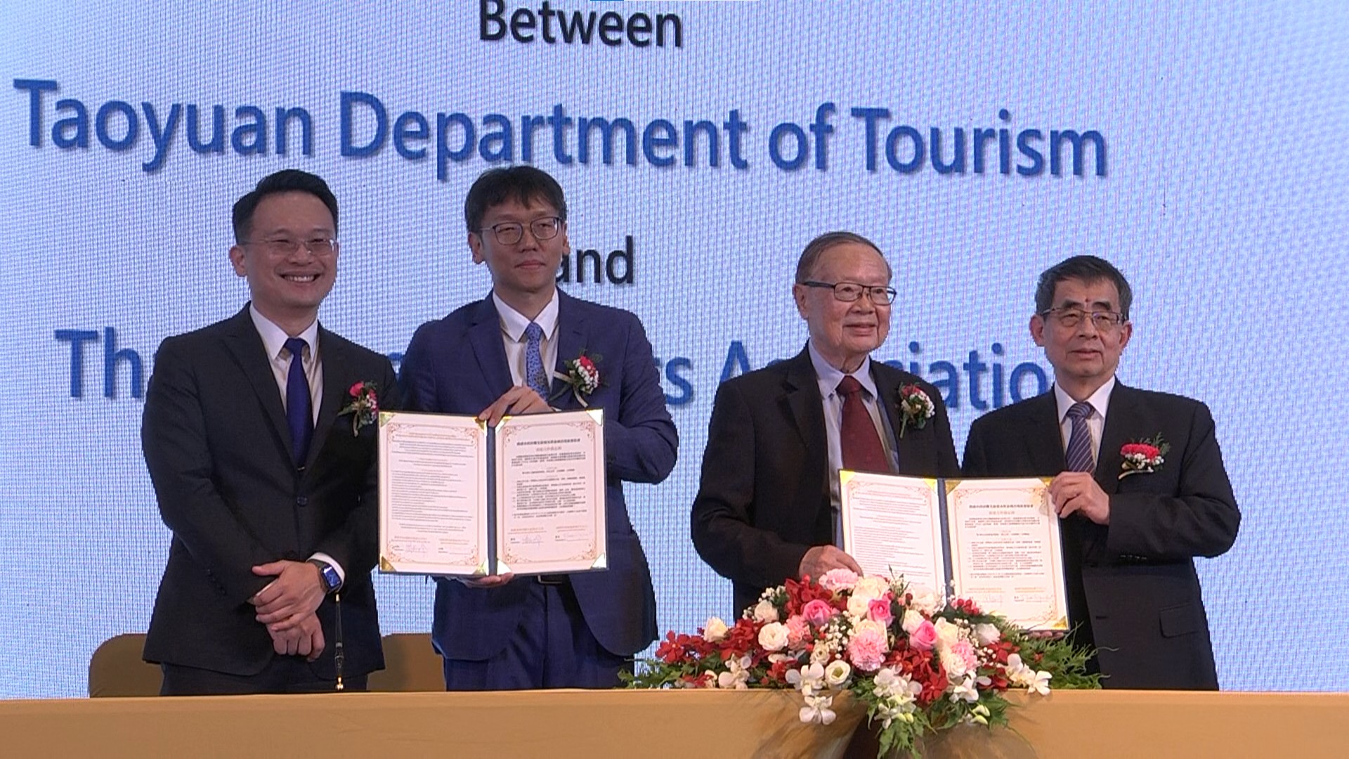 桃市府推觀光，赴泰與泰國最大出境協會TTAA及當地旅行社簽署觀光合作備忘錄MOU