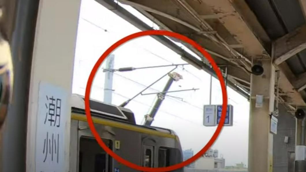恐怖!吊臂距鐵軌「只差5步」 潮州車站險成中捷事故翻版