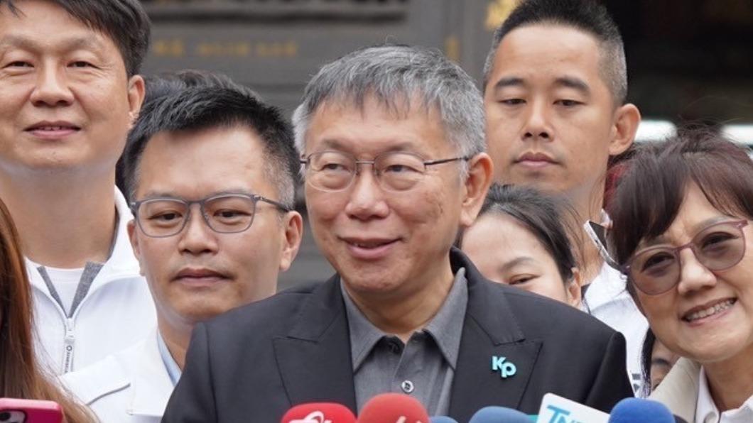 柯文哲今（30）日至湖口傳統市場掃街。（圖／民眾黨提供）