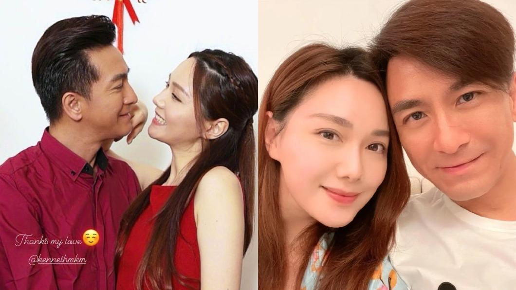 馬國明、湯洛雯2021年訂婚,將在今(2023)年12月辦婚禮。(圖/翻攝自微博)