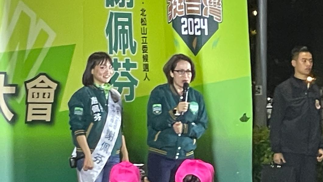 返台立刻投入輔選 蕭美琴喊:讓謝佩芬做「下一個蕭美琴」