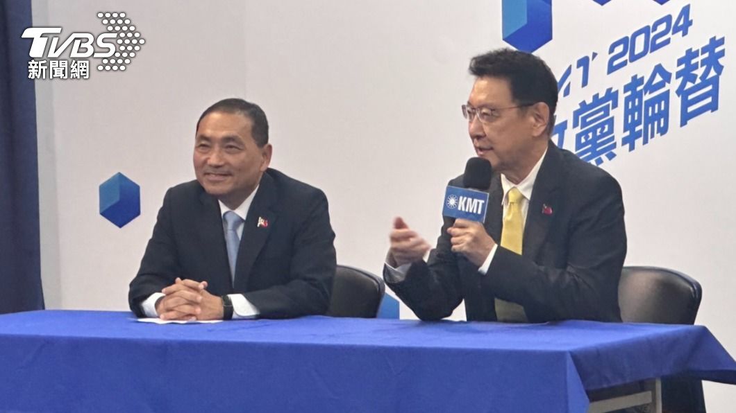 侯友宜、趙少康。（圖／TVBS）