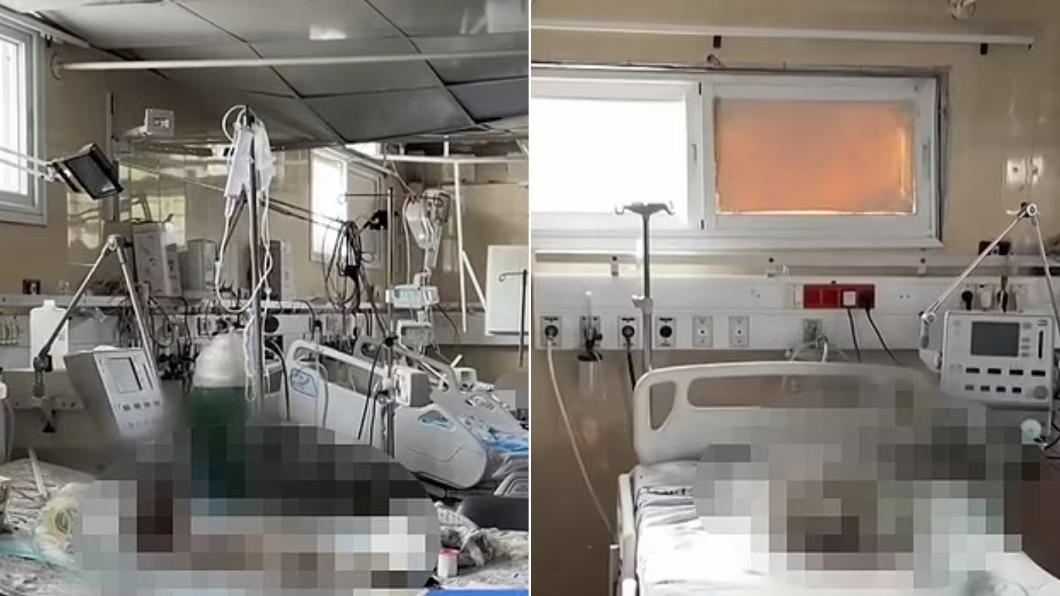 有片／加薩醫院停擺淪廢墟　病床躺滿「腐爛嬰屍」