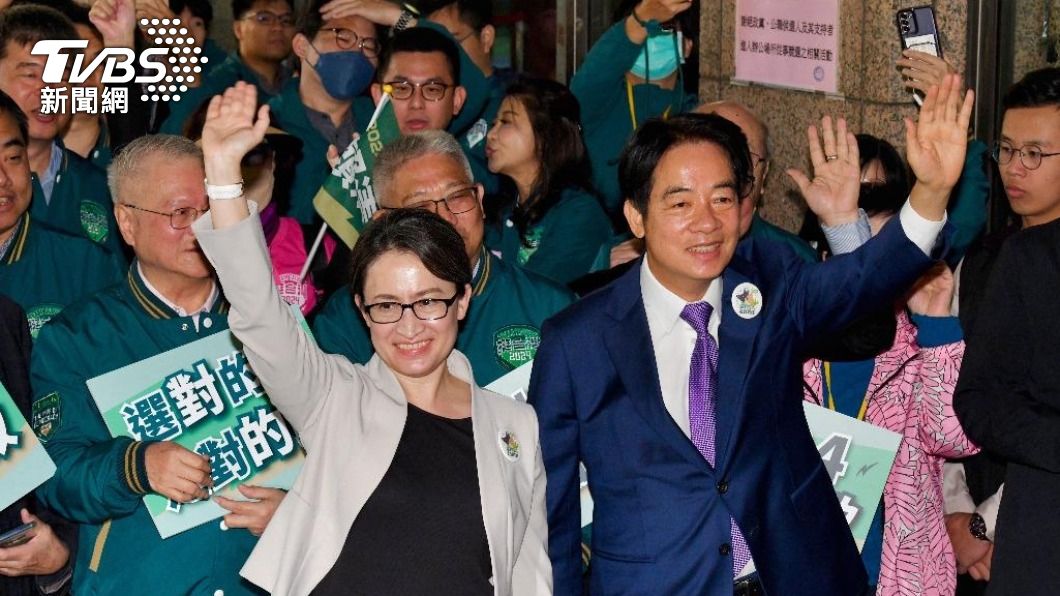賴蕭配支持度持續穩居第一。(圖/TVBS資料照)