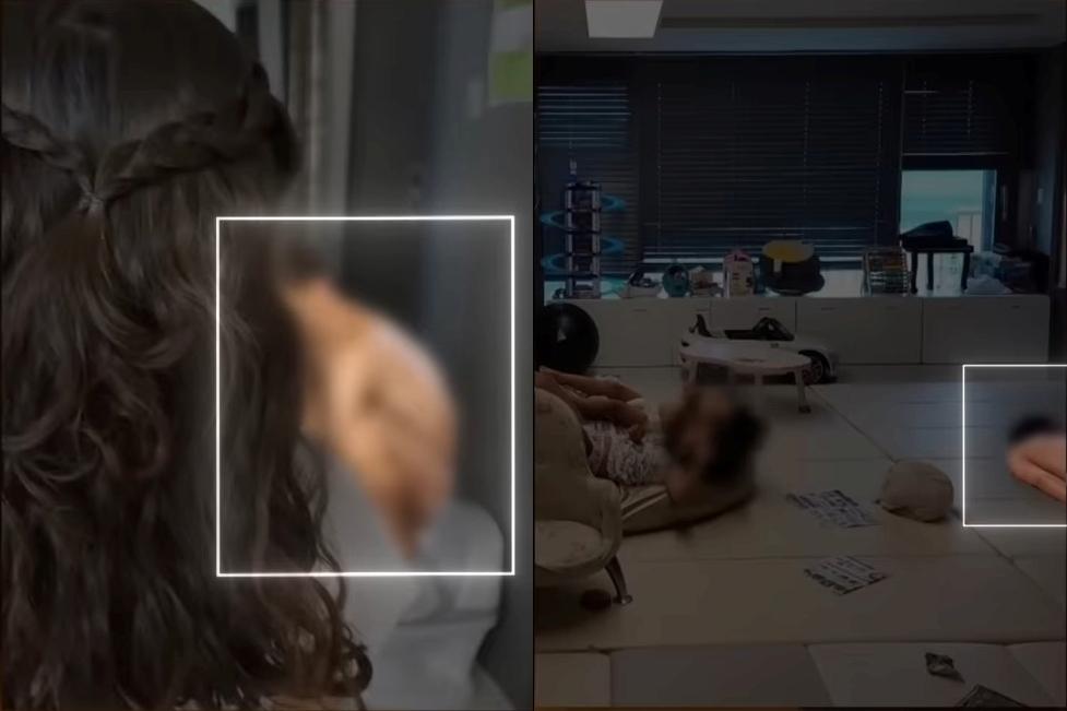 曹男甚至還會全裸出現在女兒面前，讓姜美貞忍無可忍。（圖／翻攝自MBCPDnote YouTube）
