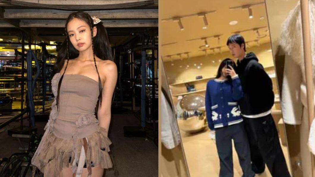 Jennie突公開「親密合照」 依偎高帥男:最幸福的一天
