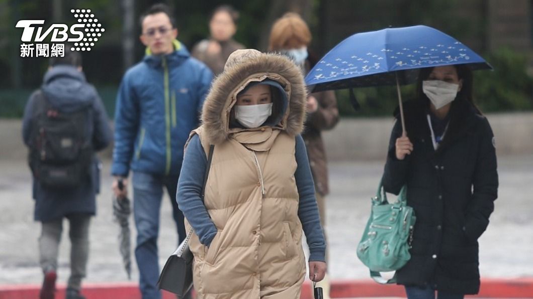午後全台變天!1天「暴跌10度」又下雨 濕冷急凍2天