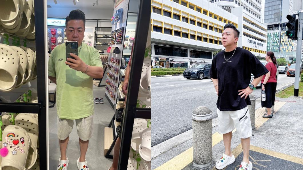 董至成經過運動後身體明顯好轉。(圖/翻攝自董至成臉書粉專)