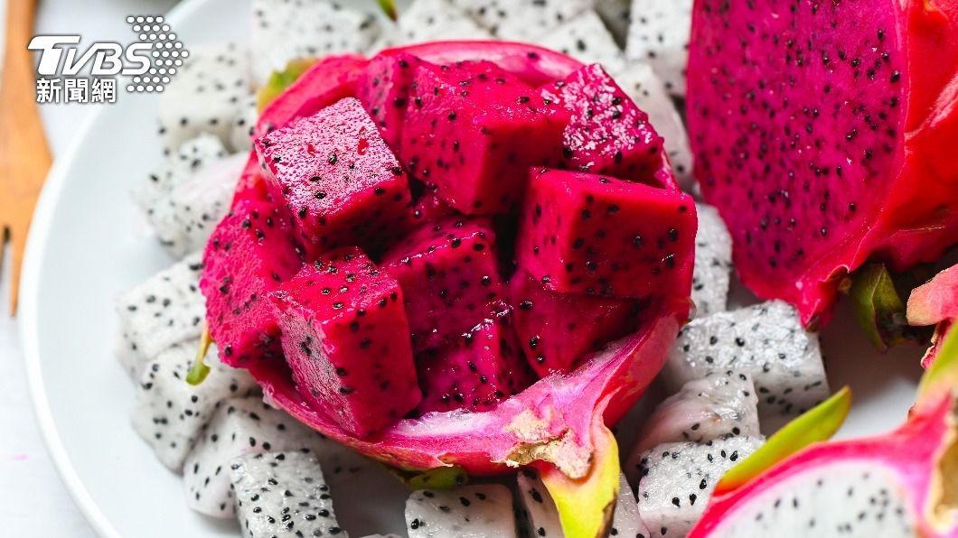 火龍果中含有豐富的膳食纖維。（示意圖／shutterstock達志影像）