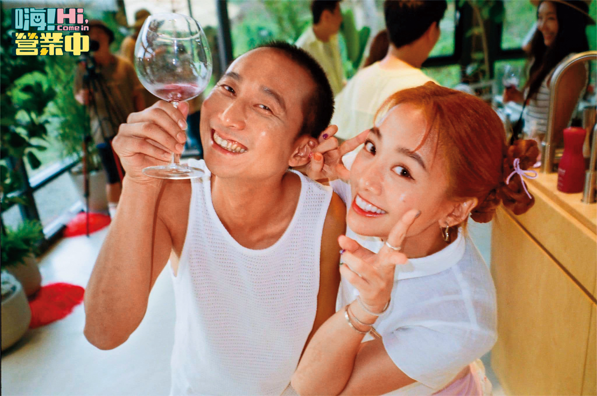 浩子(左)、鬼鬼吳映潔(右)睽違近1年回歸《嗨!營業中》第3季。(翻攝自《嗨!營業中》臉書)