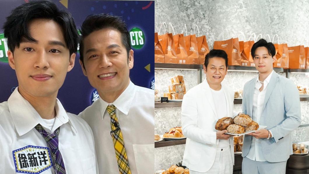 徐新洋不捨父親徐乃麟官司纏身的日子。(圖/翻攝自徐新洋臉書)