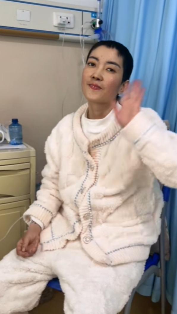 李小娟在影片中都表現得相當樂觀。(圖/翻攝自抖音)