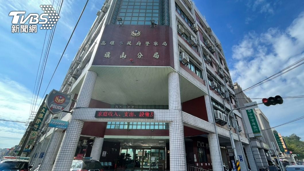 旗山分局依規定對郭姓巡佐調整服務單位並核予記過二次處分。（圖／TVBS）
