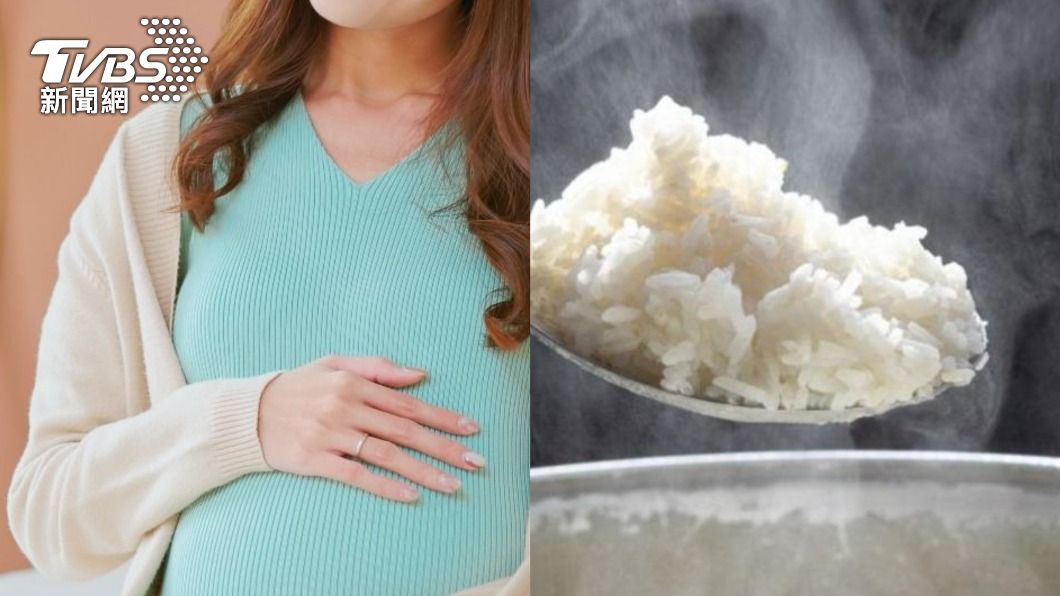 丈夫稱孩子的異位性皮膚炎是妻子懷孕時吃太多白飯導致。(示意圖,非當事人/shutterstock達志影像)
