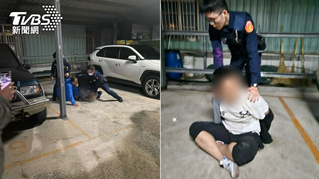 停車場當自己家?男賊三番兩次潛入偷電線 這次逃跑前落網了