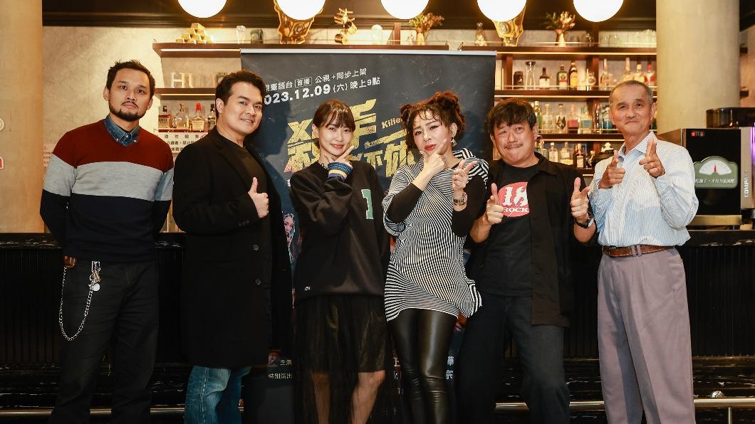 左起羅申、黃浩詠、李亦捷、王彩樺、王嵐申、簡宗福。(圖/公視台語台提供)