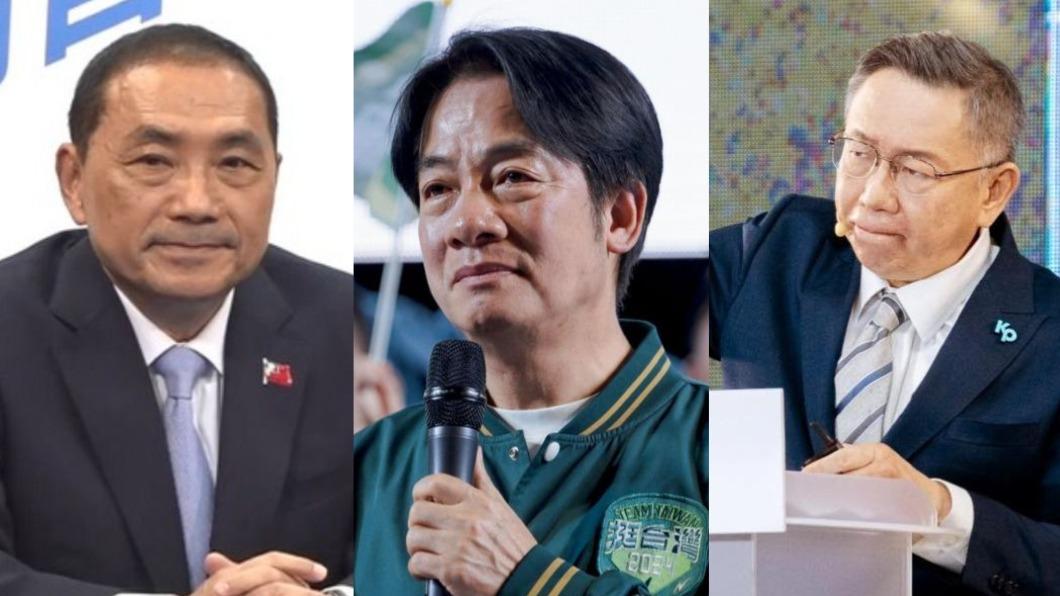 民調/倒數24天差距再縮小 侯康緊追賴蕭僅輸1.2個百分點