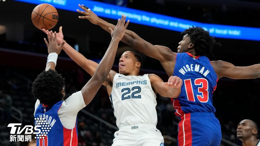 NBA/灰熊巴恩獨飆49分 率隊送活塞18連敗
