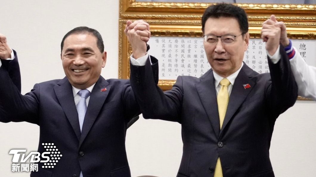 侯友宜、趙少康。（圖／TVBS）