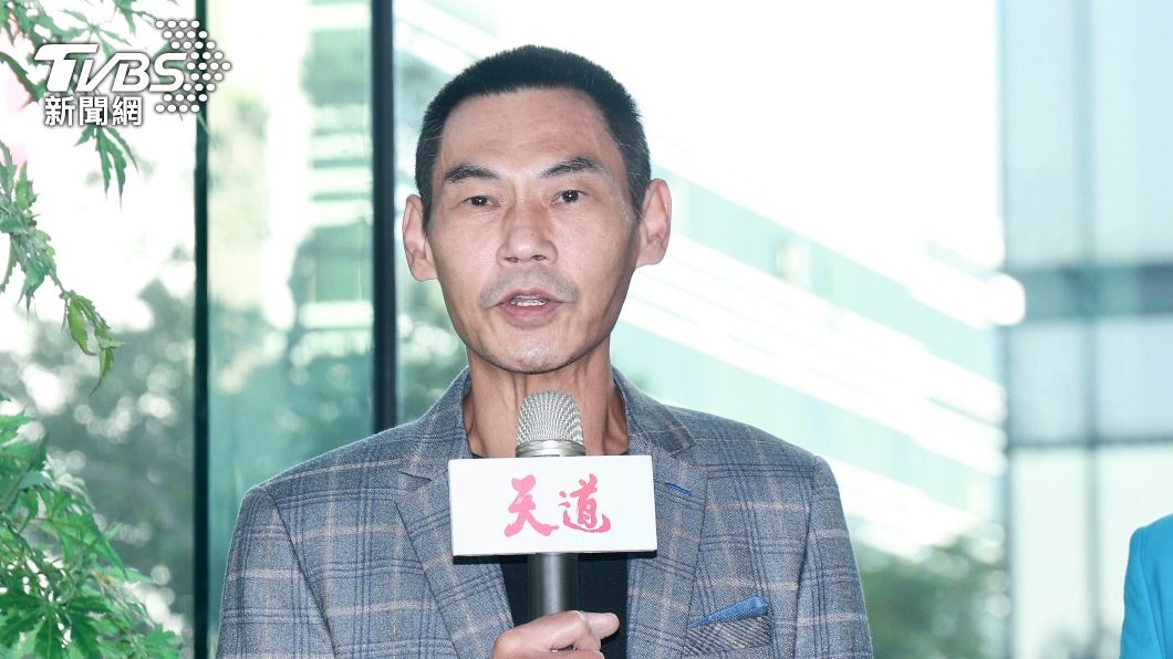 夏靖庭這次演80歲的阿祖,也是位有「老狐狸」性格的老大。(圖/黃城碩攝)