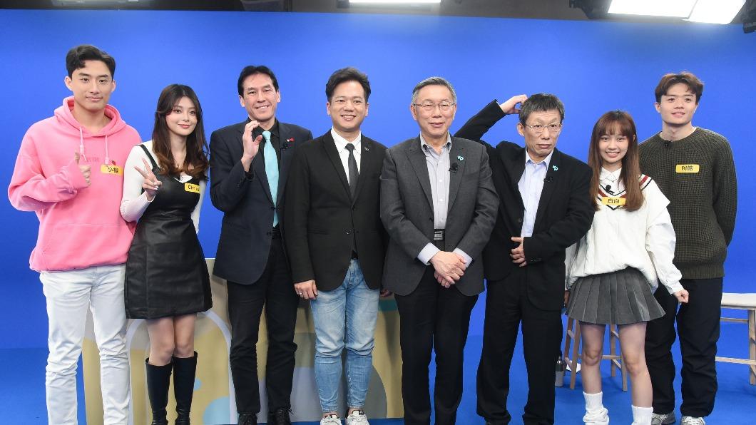 柯文哲接受大學生拷問。（圖／Nownews影音處提供）