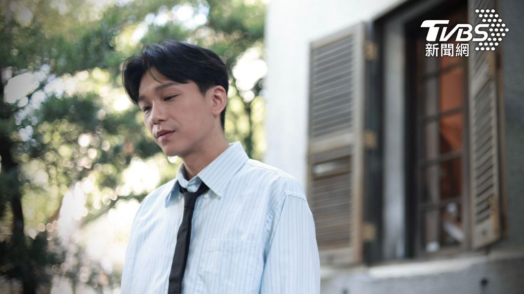 電影《年少日記》中，盧鎮業飾演的老師最後因為心中的枷鎖與老婆分開。（圖／黃城碩攝）
