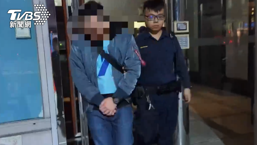 朱姓負責人遭警方逮捕。（圖／TVBS）