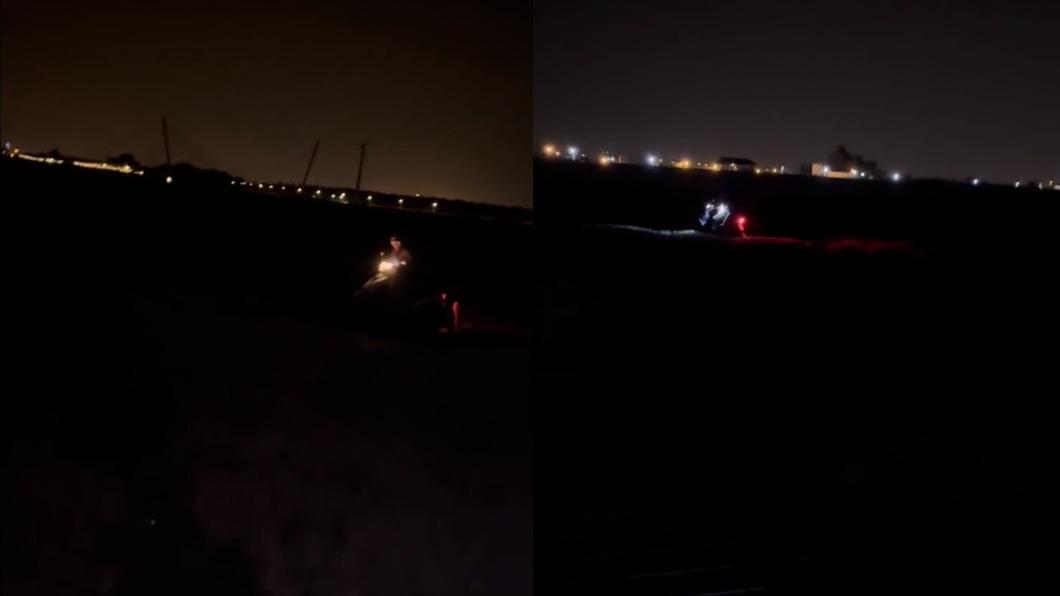 騎車夜闖高美濕地!2屁孩「狂輾卡泥坑」 全程被拍竟報復