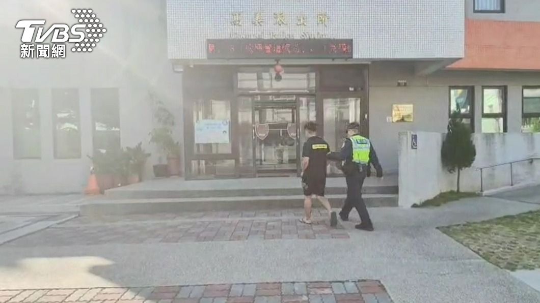 男子被移送法辦。（圖／TVBS）