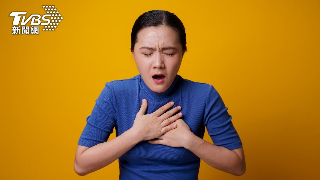慢性咳嗽恐是心臟疾病、心力衰竭等其他心血管問題。(示意圖,非當事人/shutterstock達志影像)