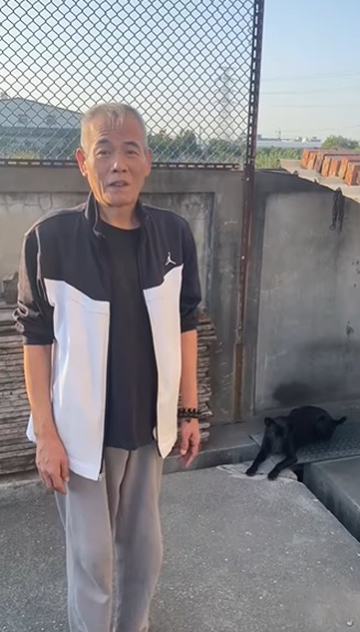 資深男星王豪近況曝光。(圖/翻攝王豪臉書)