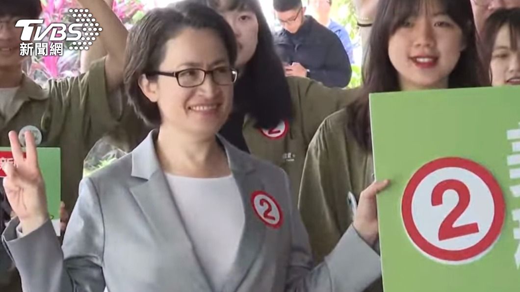 蕭美琴致詞。(圖/潘建樺攝)