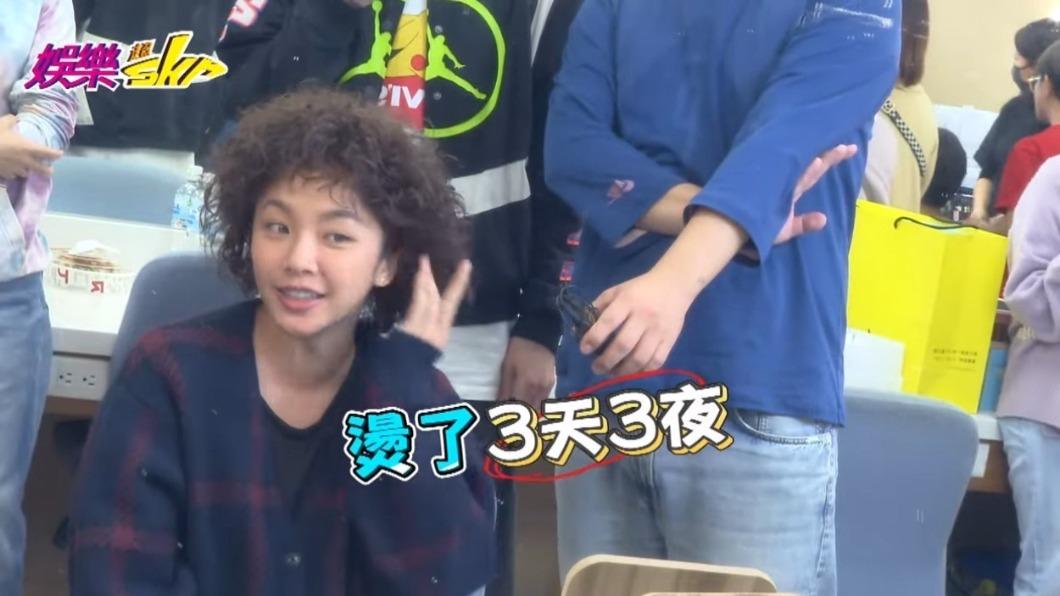 賴慧如爆炸頭新造型曝光 超齡演媽變「比莉2.0」