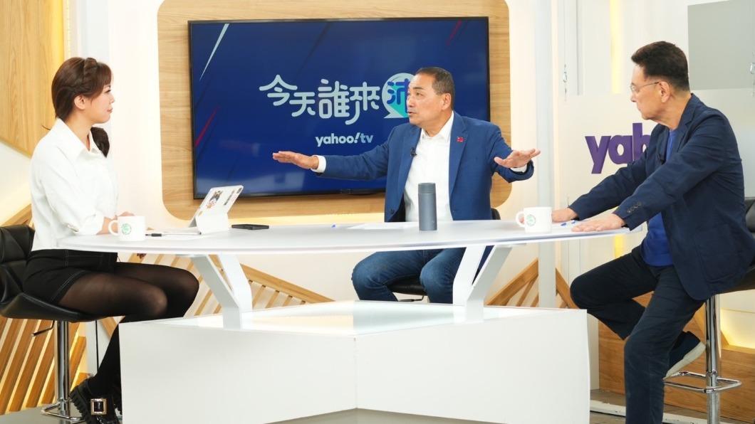 侯友宜、趙少康11日中午接受《今天誰來沛》專訪。（圖／鐘沛君提供）