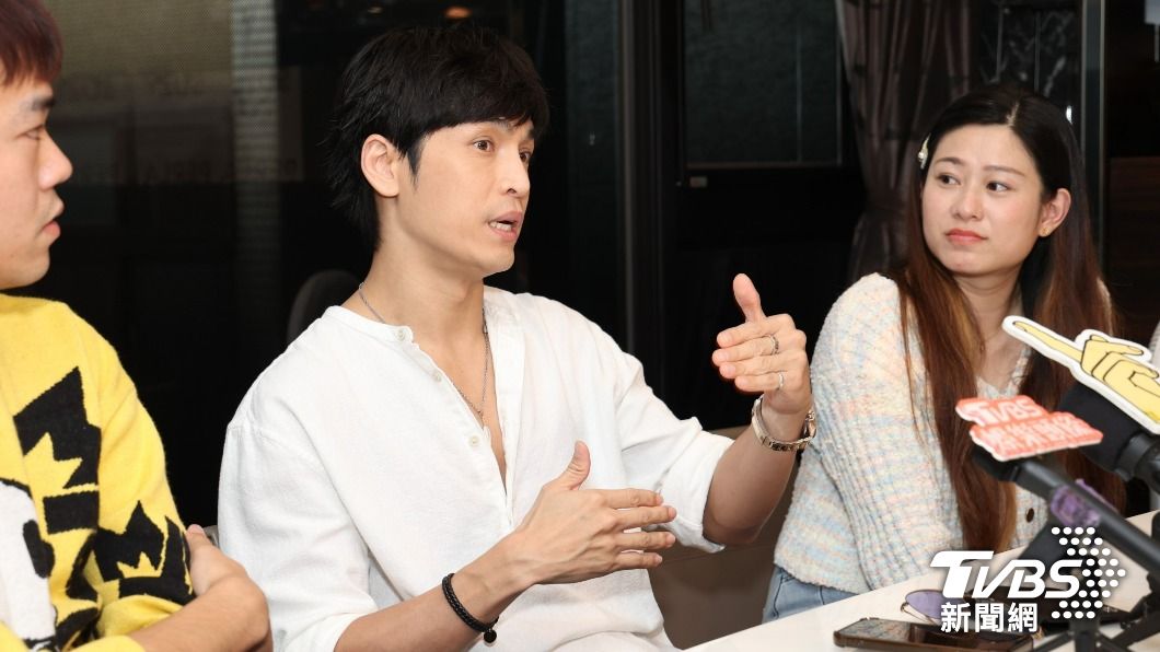 Gino澄清外界傳言。(圖/趙世平攝)