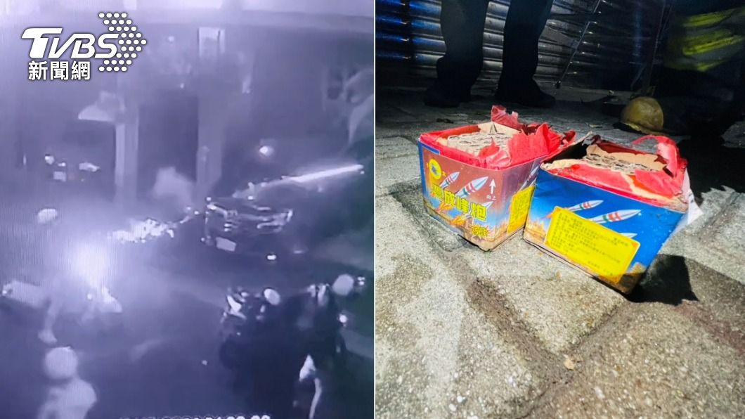 討不到購物金!新北男糾眾到店家射煙火 警5分鐘逮人