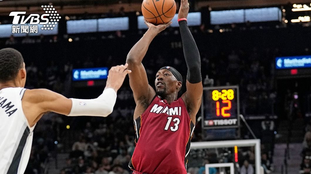NBA/熱火禁區拉警報!阿德巴約「左臀挫傷」 暫無復出時間表