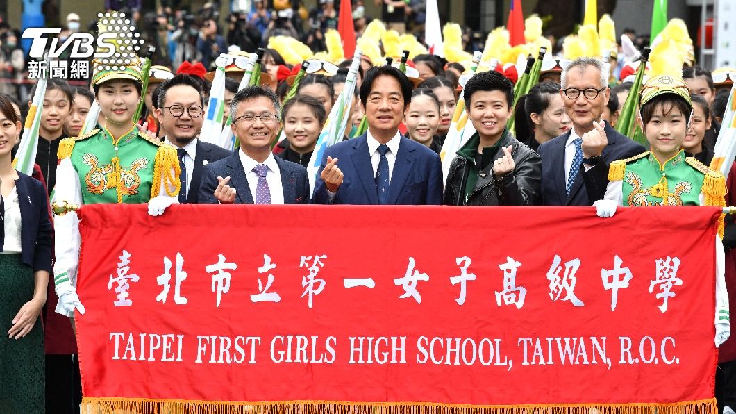 今日為北一女校慶。(圖/胡瑞麒攝)