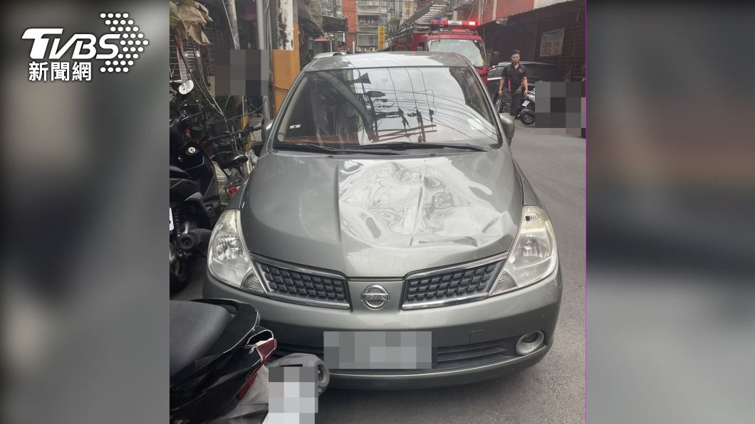 新北女童準備上學突碰一聲 不慎墜樓汽車引擎蓋救她一命