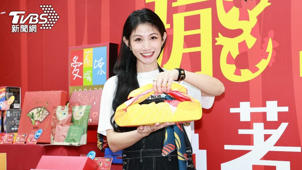 李千娜參加公益活動。（圖／趙世平攝）