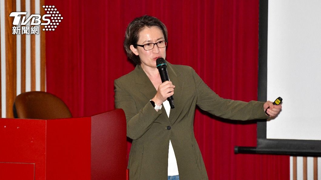 蕭美琴。(圖/胡瑞麟攝)