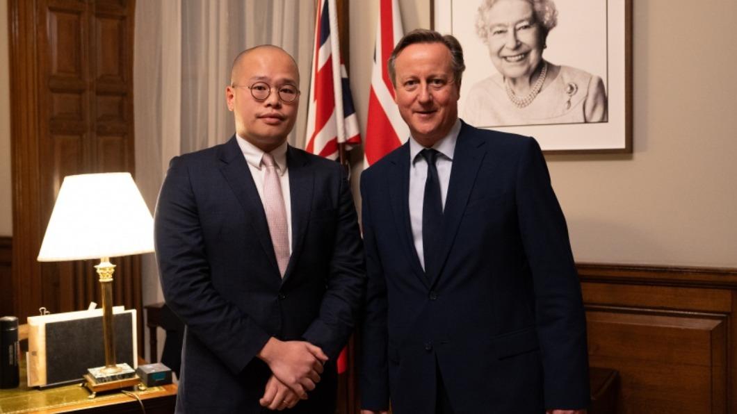 監禁超過千日!英外相卡麥隆會見黎崇恩 允繼續支持黎智英