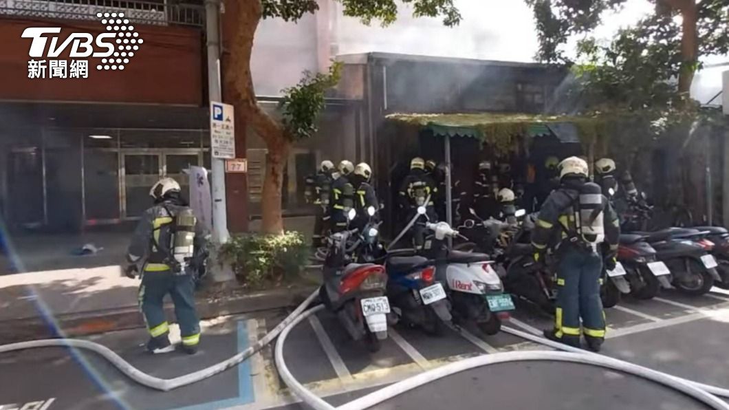 快訊／北市金山南路民宅火警　1老翁大面積燒燙傷送醫搶救