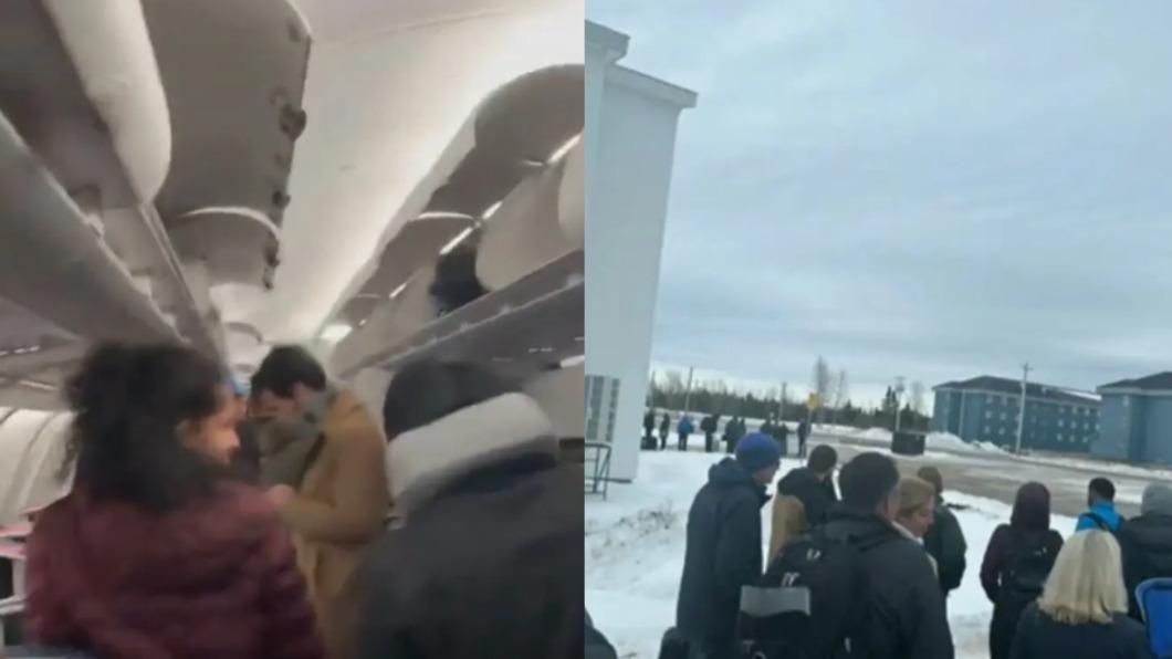 飛一半除冰器故障！達美航空迫降荒地　乘客困20小時軍營過夜