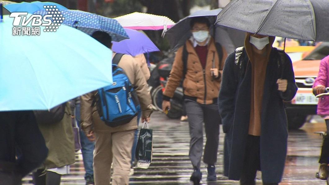 週末氣溫暴跌剩12度!3地區溼答答 下週首波寒流急凍9°C