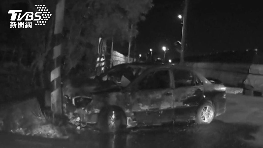 台東男毒駕拒檢街上狂飆自撞火燒車 遭逮竟是通緝犯