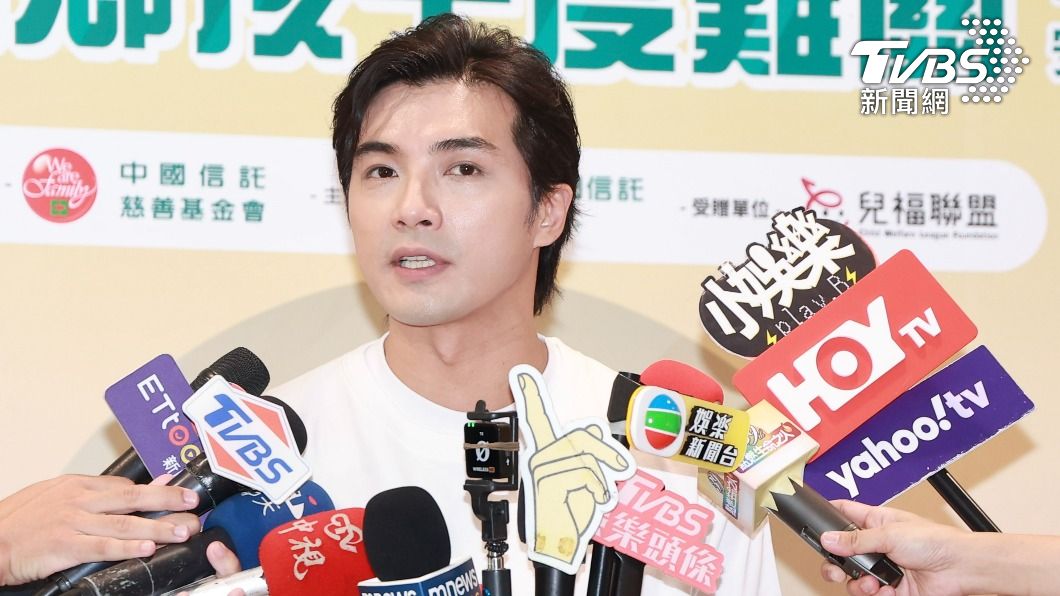 賀軍翔對於葛斯齊亂爆料相當無奈。（圖／黃城碩攝）