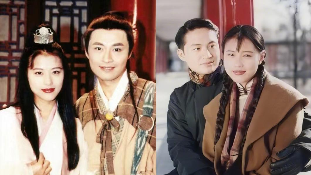 馬景濤曾和周海媚合作過電視劇《倚天屠龍記》和《今生今世》。(圖/翻攝自馬景濤微博)